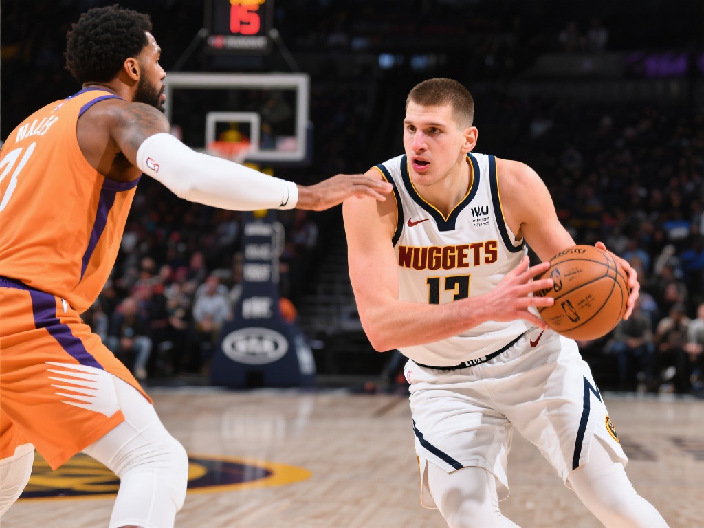 卡鲁索:约基奇无法被限制,数据依旧爆炸