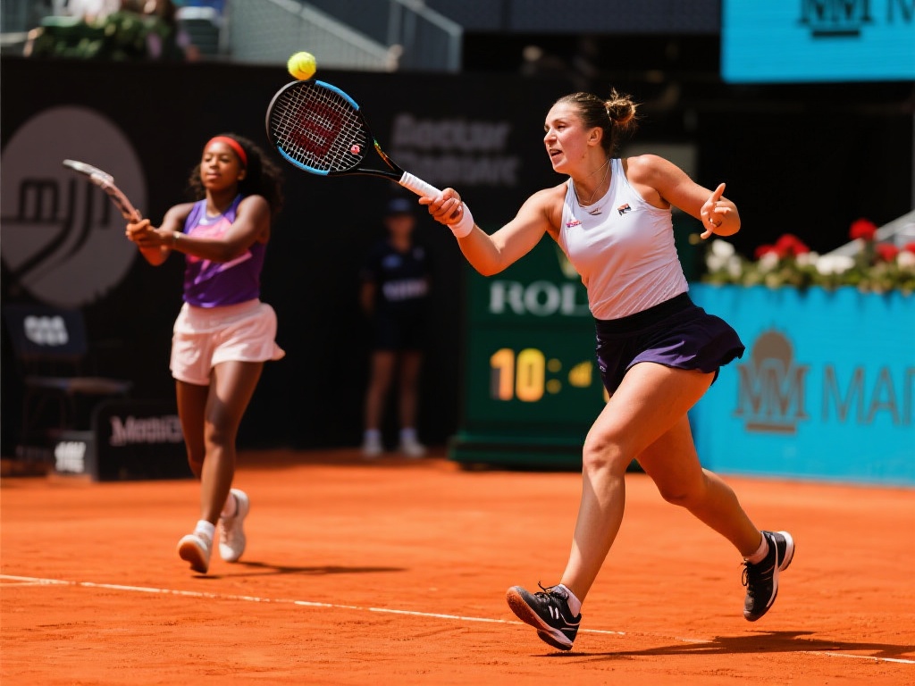 萨巴伦卡强势晋级决赛 将与高芙上演巅峰对决 在全球网坛如火如荼的赛事中,马德里站成为